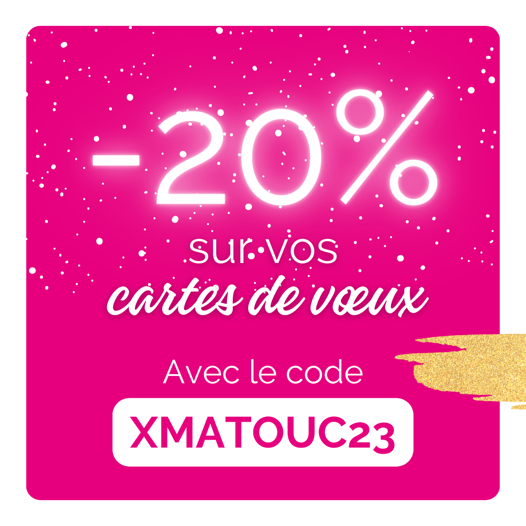 Code promo sur les carets de voeux